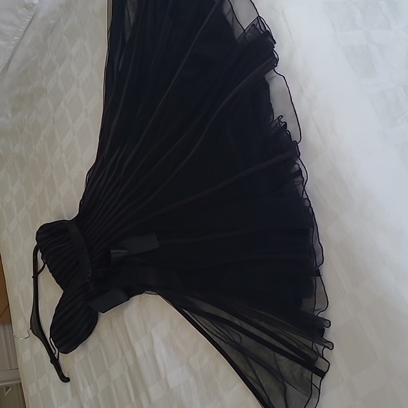 Black ribbon dress - size 10 - Picture 6 of 11